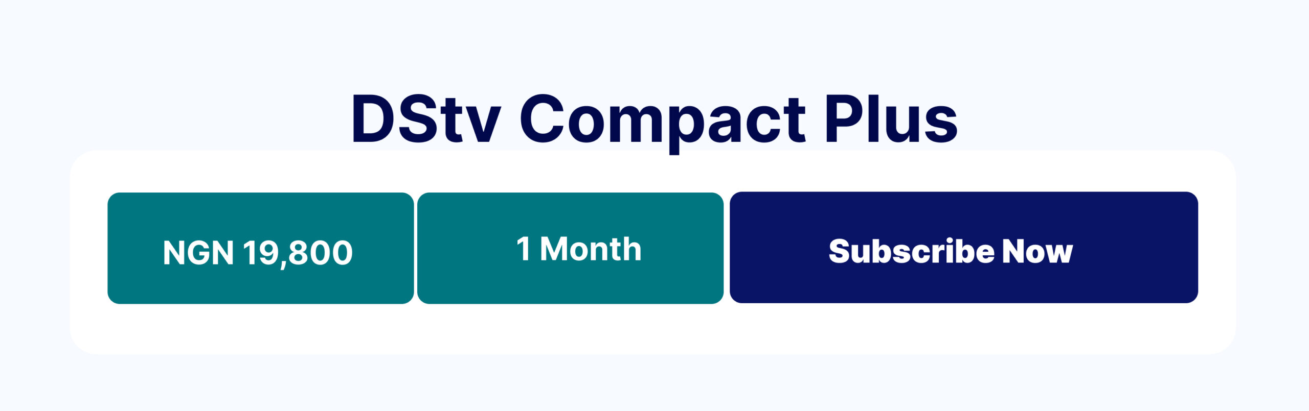 DStv Compact Plus 