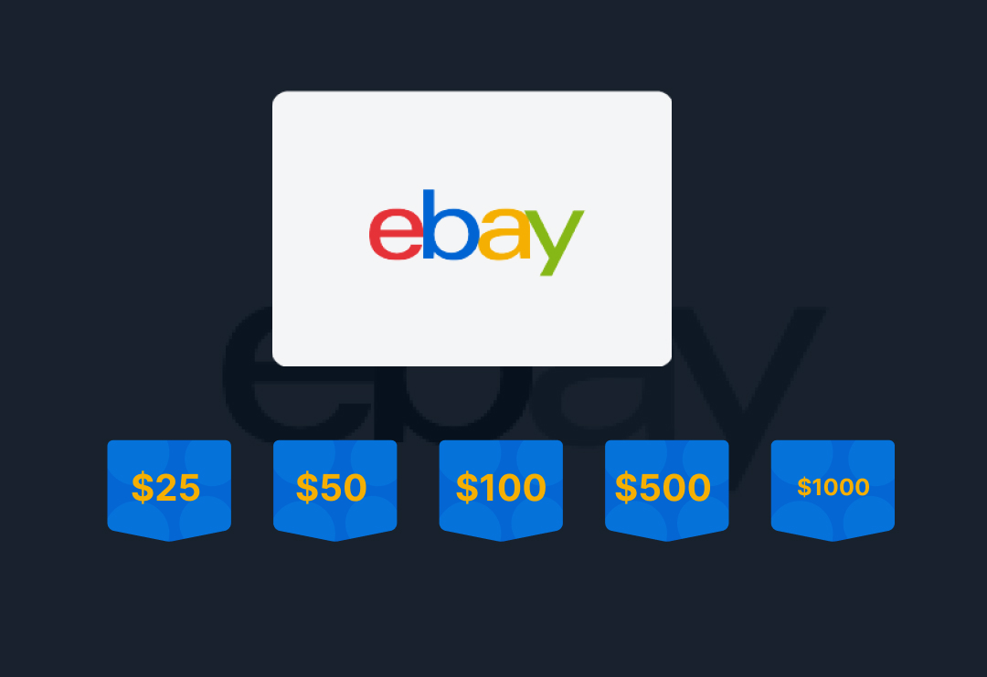 ebay gift cards price list